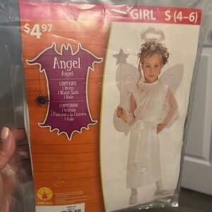 Angel Kids Costume - White